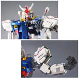 100% compatibile con TECHNIC 3500 Pz ☆ MOC ROBOT GUNDAM CON BASE 1/60 RX78-2 ☆