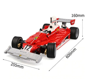 100% compatibile con LEGO TECHNIC 2405pz☆ FERRARI FORMULA 1 312T NIKI LAUDA ☆NEW