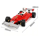 100% compatibile con LEGO TECHNIC 2405pz☆ FERRARI FORMULA 1 312T NIKI LAUDA ☆NEW