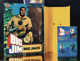 🥇 BIG JIM MATTEL produzione EUROPEA BIG JACK SAFARI 1978 💪 customBOX NEW💪