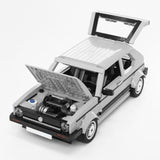 100% compatibile con Technic ☆MOC VOLKSWAGEN GOLF GTI MK1 1390PZ☆ CERTIFICATO 3A