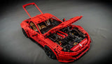 100% compatibile con TECHNIC MOC ☆1/8 FERRARI BERLINA F12 RED ☆ 3158 pcs STATICO