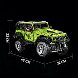 CQB 100% compatibile Technic ☆ 3300pz ► JEEP WRANGLER RUBICON 1/8 ◄ NEW PERFECT►