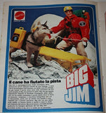 BIG JIM MATTEL ☆ SOCCORSO ALPINO '78 ☆ No.2260 REPROBOX HANDMADE ►NEW◄ PERFECT