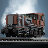 100% compatibile con TECHNIC Treno ☆MOC LOCOMOTIVA Steampunked Coccodrillo☆►NEW◄