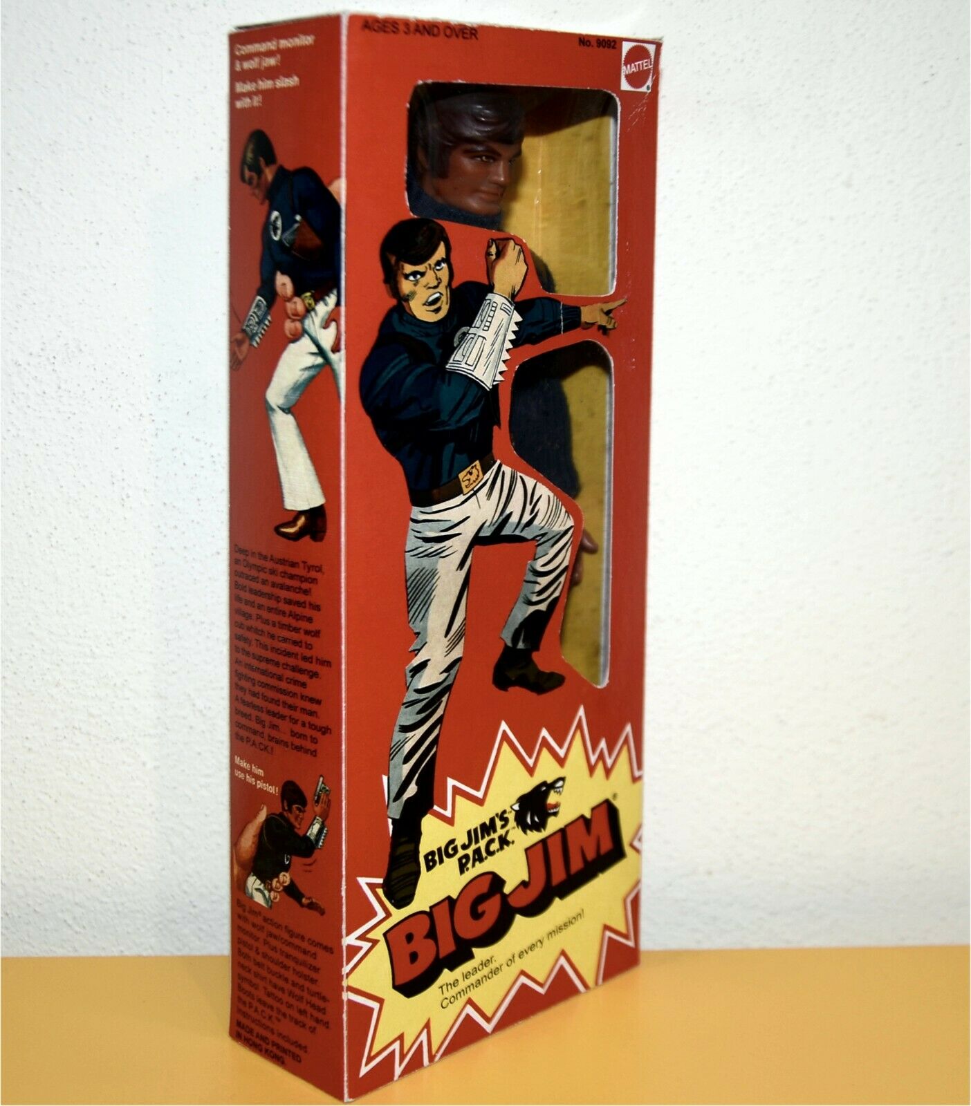 Big Jim Space Leader – Figurine Mattel Série Espace (3246) – Occasion Loose