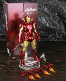 MARVEL IRON MAN MK6 MOVIE ACTION FIGURE LEGENDS 7" 17cm☆ ZD TOYS IN ORIGINAL BOX