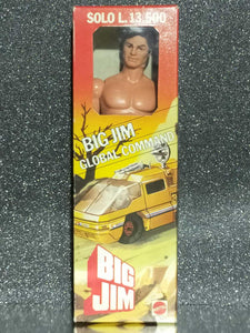 BIG JIM produzione EUROPEA ☆ BIG JIM 9685 '85 GLOBAL COMMANDO STANDARD ☆MISB NEW