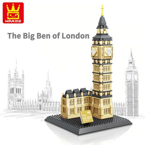 CQB 100% compatibile con ARCHITECTURE ☆ THE BIG BEN OF LONDON ☆ 891Pcs ► NEW ◄