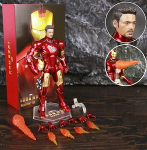 MARVEL IRON MAN MK3 MOVIE ACTION FIGURE LEGENDS 7" 17cm ☆ ZD TOYS IN BOX 2 IN 1