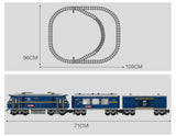 100% compatibile con TECHNIC TRENO A BATTERIA ► MOC FERROVIA TRENO DIESEL BLU ◄