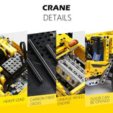 CQB 100% compatibile con TECHNIC ☆ CAMION GRU - CRANE 2590 Pcs ☆ RADIOCOMANDATO►