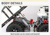 ☆ MOC CAMION CON CASSONE RIBALTABILE BUMPER 2935pcs ☆ 100% compatibile TECHNIC