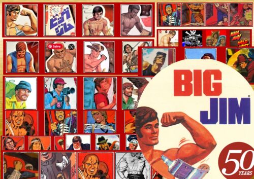 BOX A RICHESTA 💪 BOX + VASCHETTA + ISTRUZIONI🥇 BIG JIM MATTEL produzione AMERICANA / EUROPEA